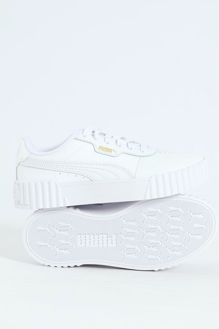 Girls Carina 3.0 Jr Sneaker - White