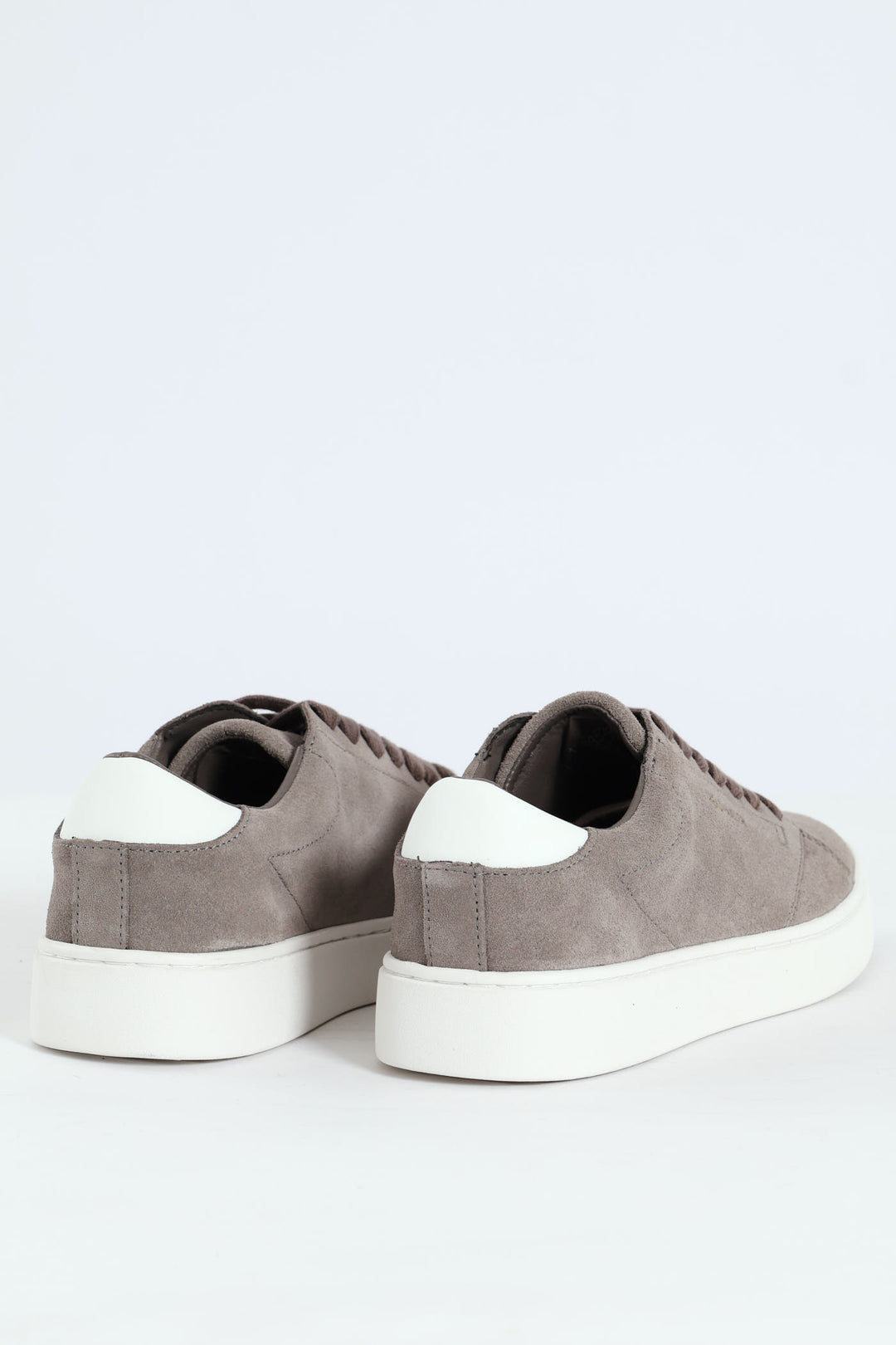 Suede Court Sneaker - Grey