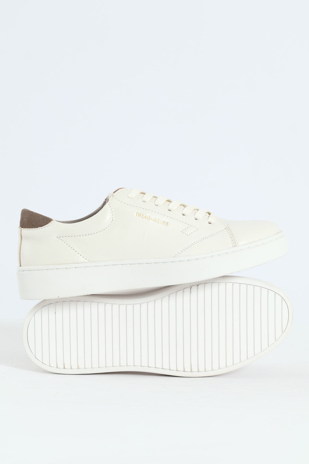 Basic Leather Court Sneaker - White