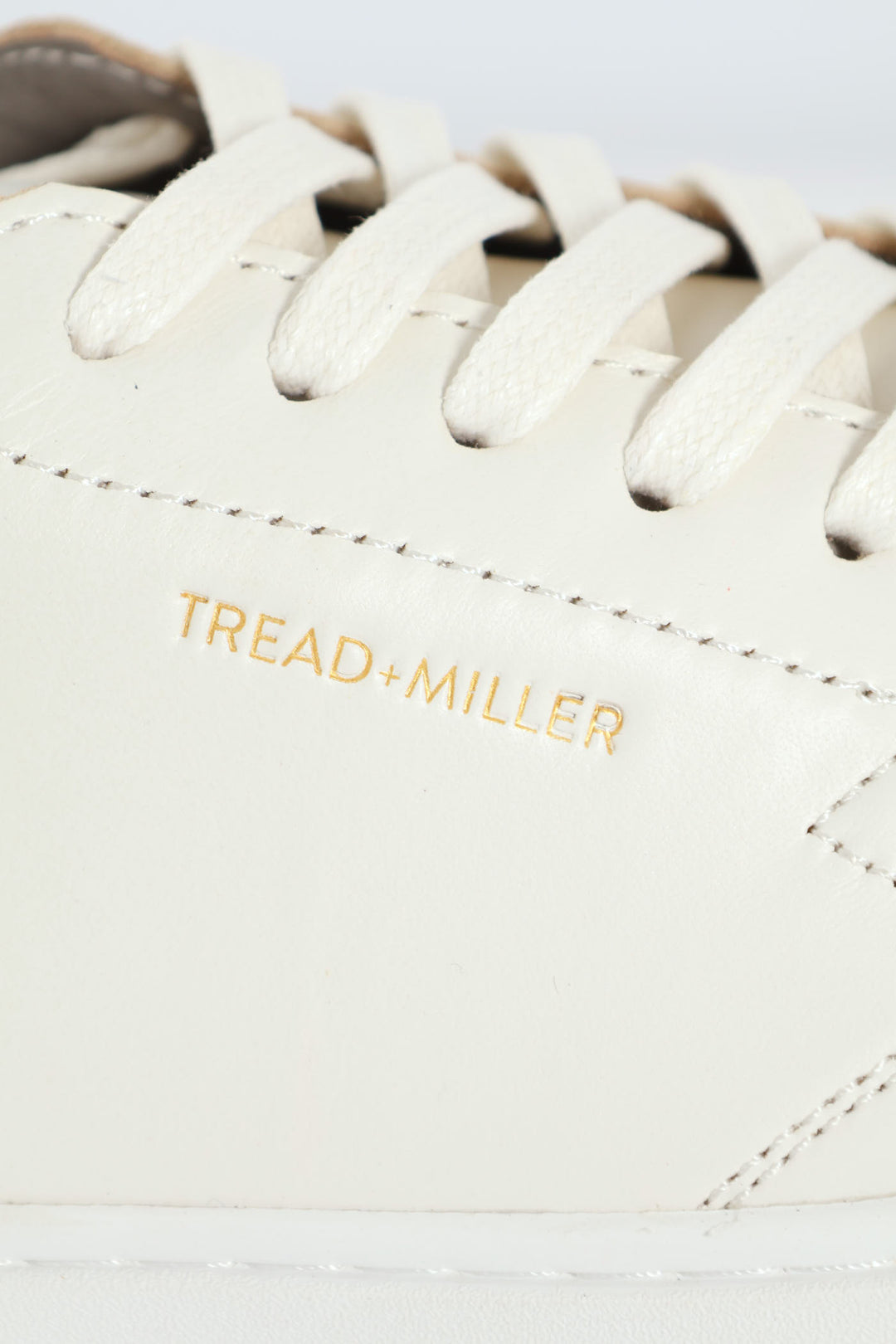 Basic Leather Court Sneaker - White