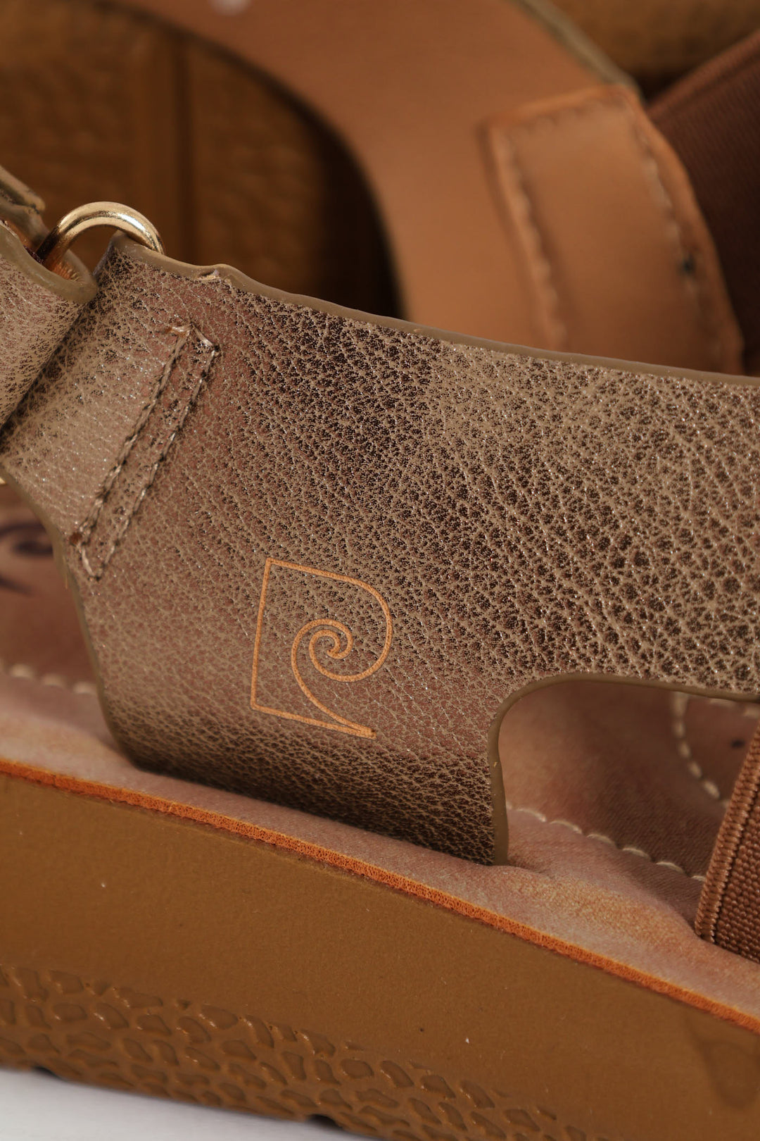 Ankle Strap Sandal - Beige