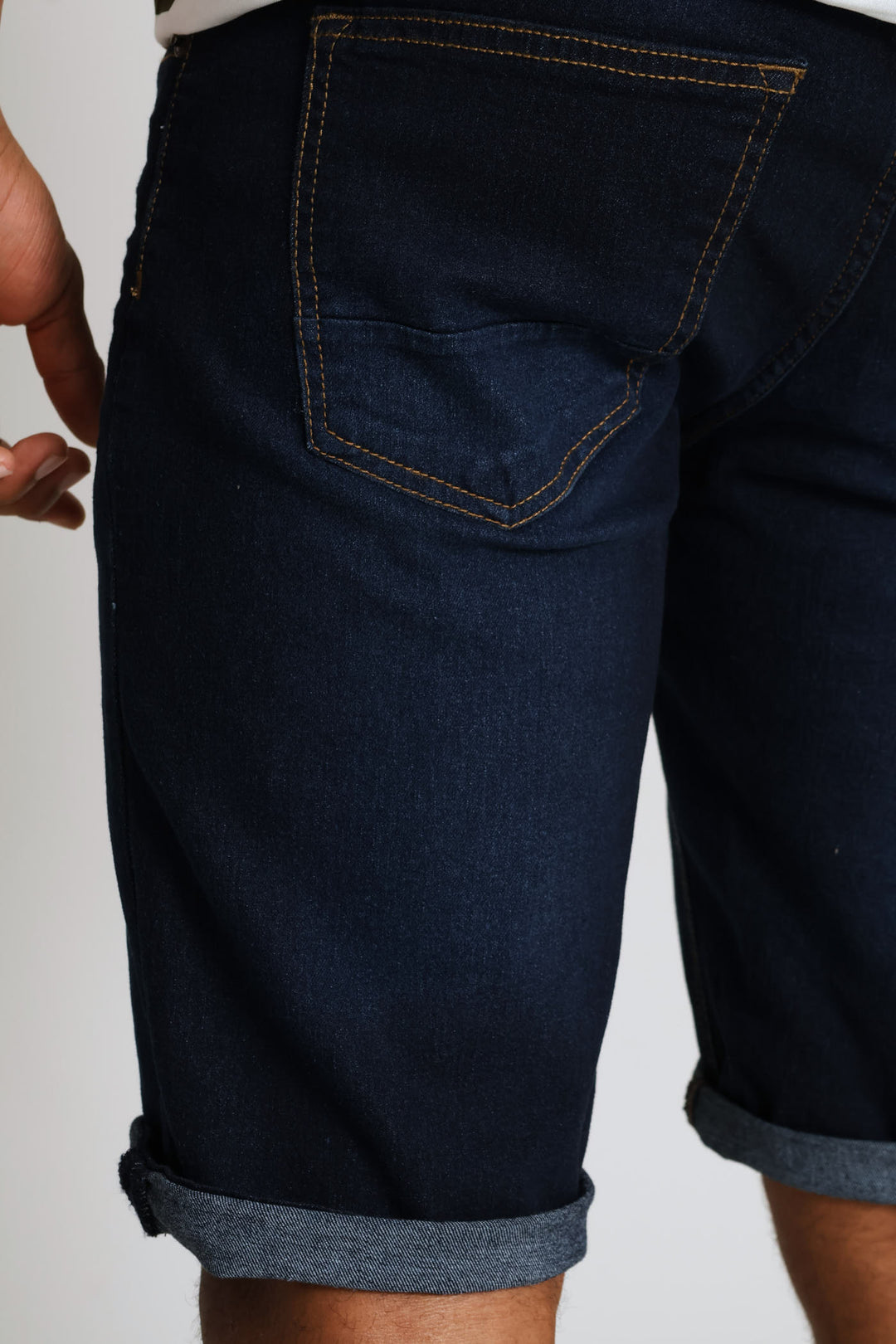 Raw Denim Short - Dark Blue