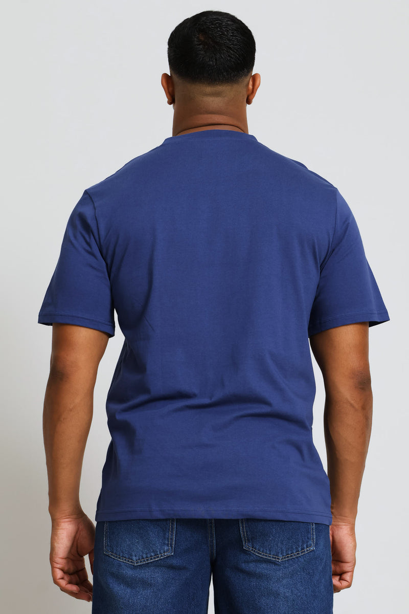 Plain Crew Tee - Blue