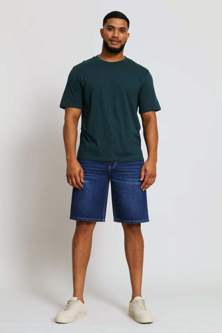 Plain Crew Tee - Green
