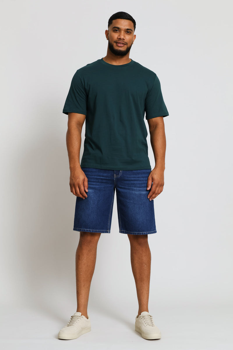 Plain Crew Tee - Green