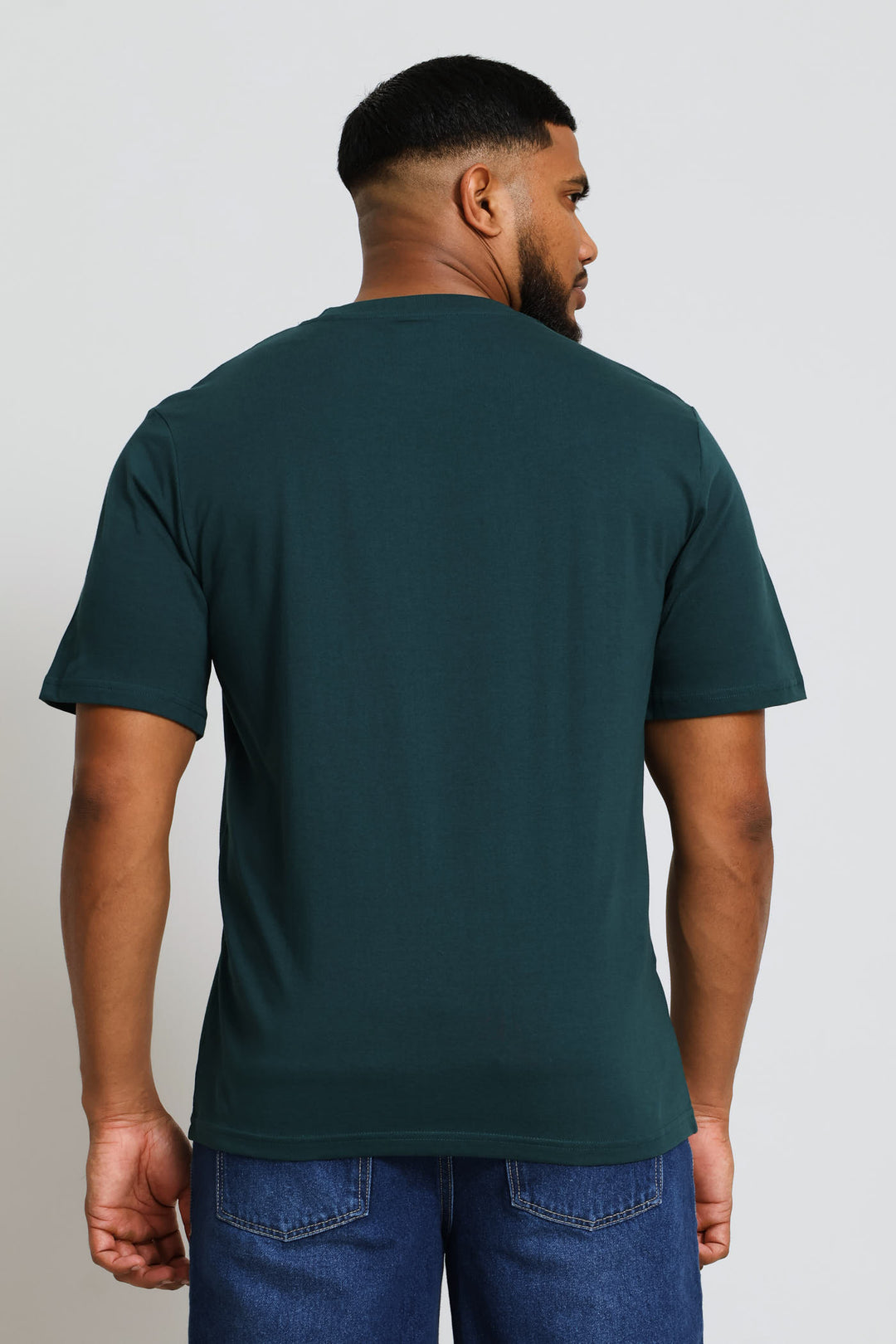 Plain Crew Tee - Green