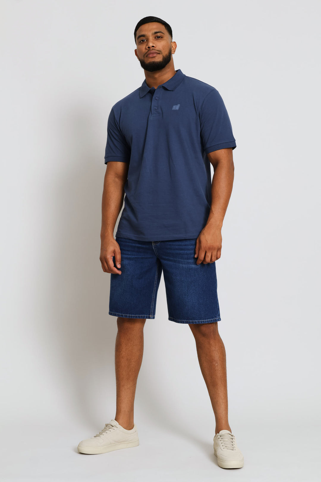 Plain Regular Golfer - Blue