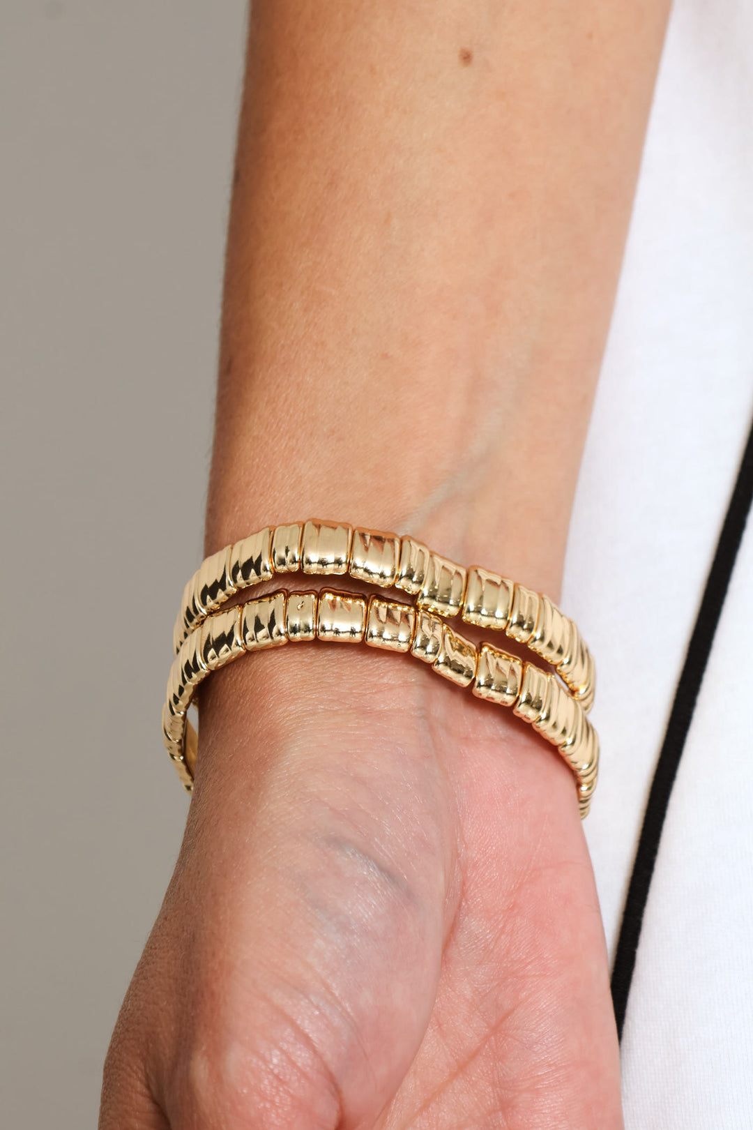 Beaded Bracelet - Gold