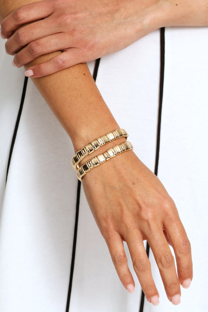 Beaded Bracelet - Gold