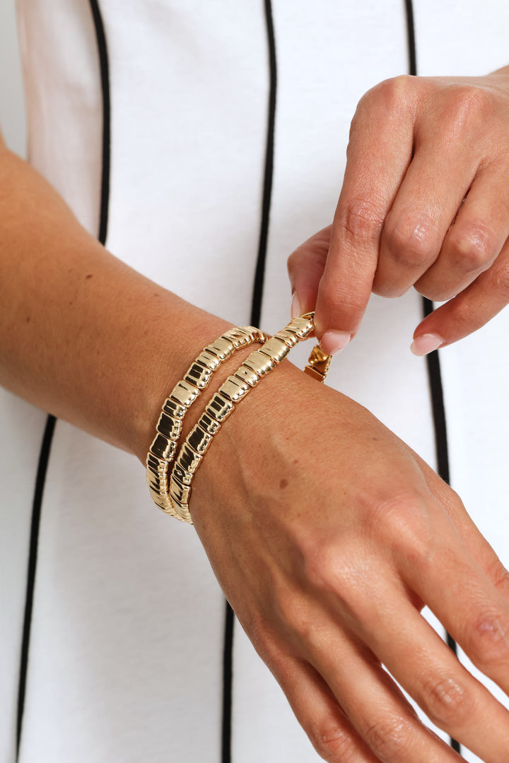 Beaded Bracelet - Gold