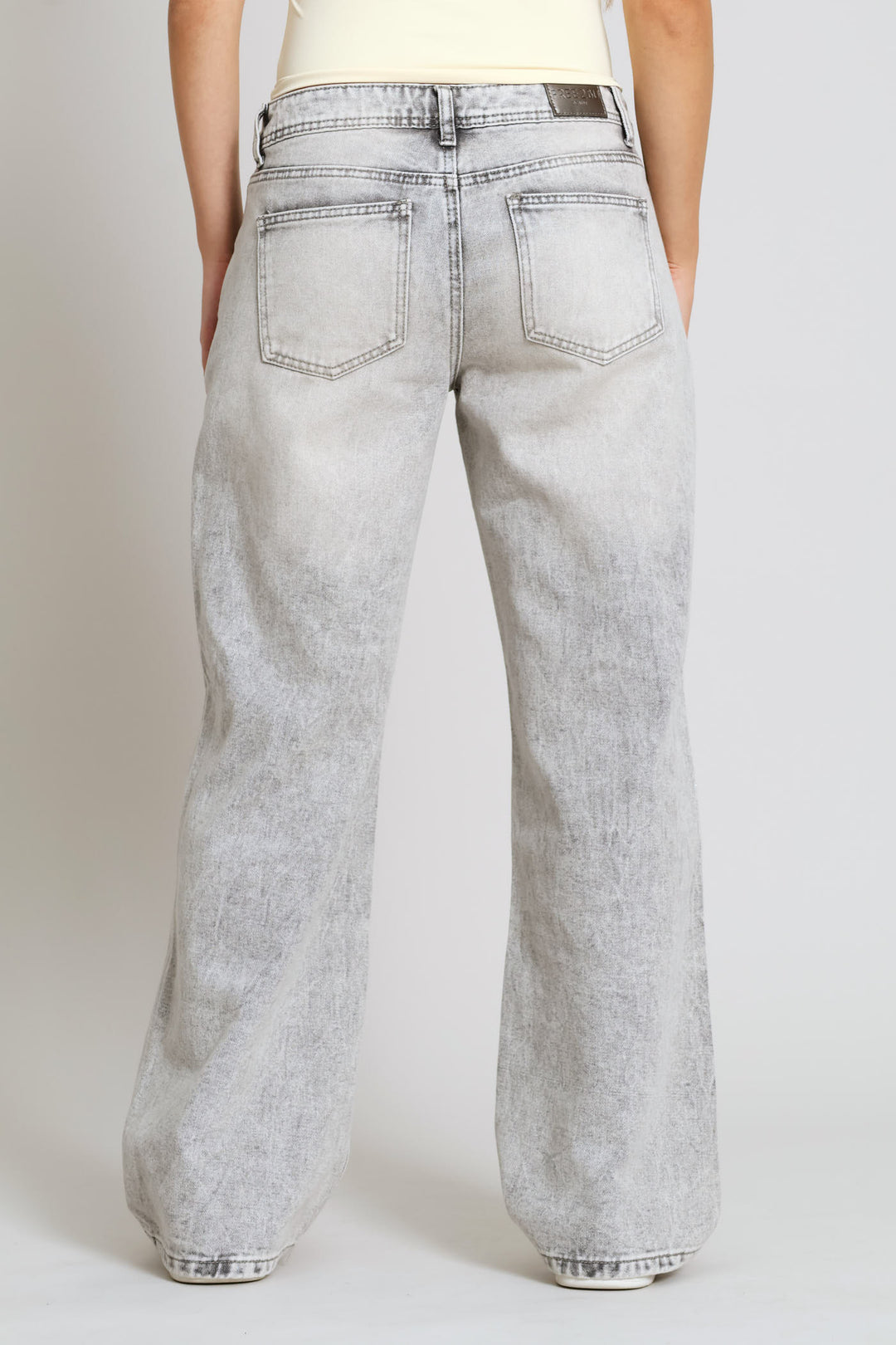 Stud & Star Baggy Denim - Salty Grey