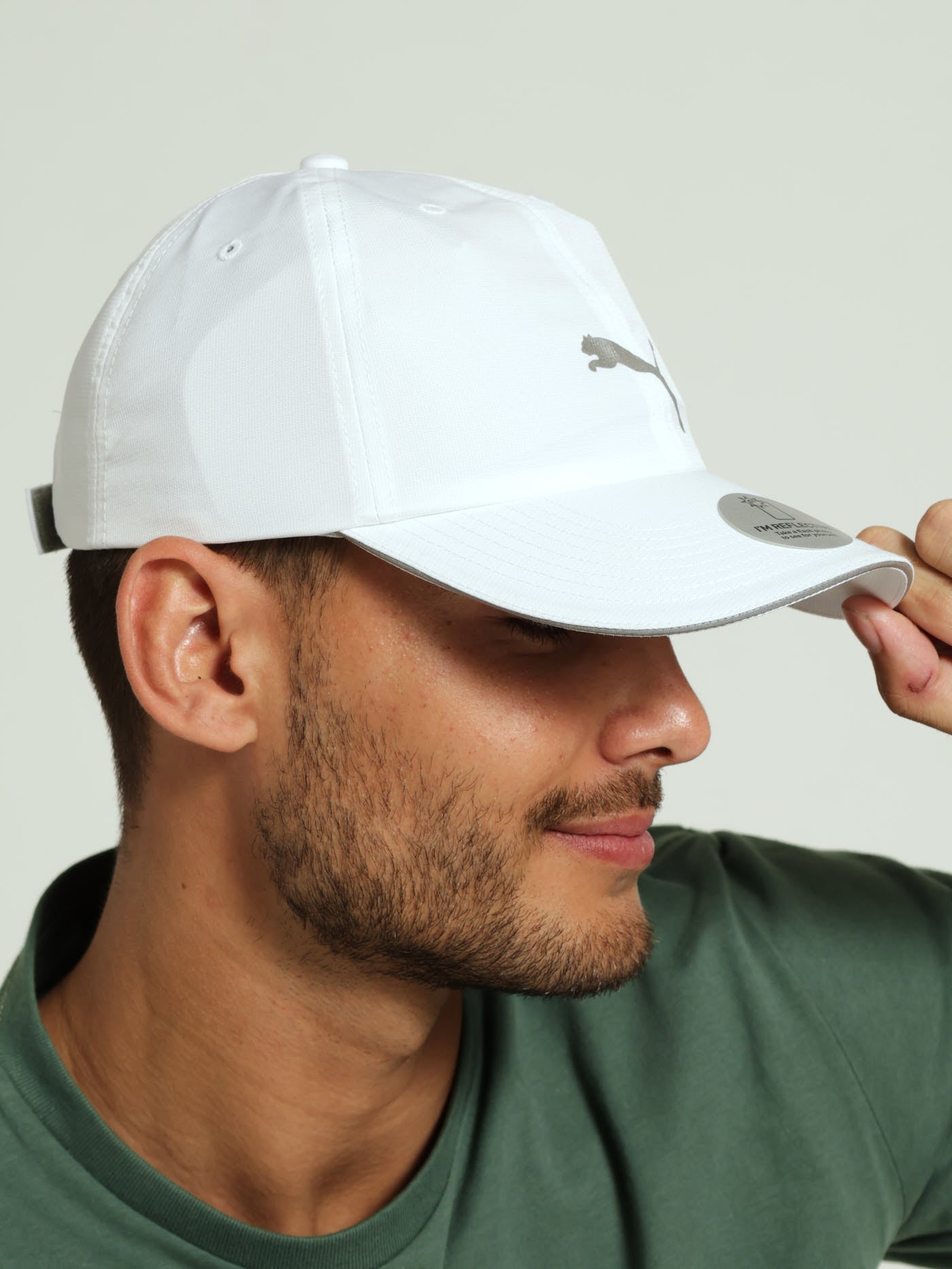 Mens Unisex Running Cap Iii - White – Edgars