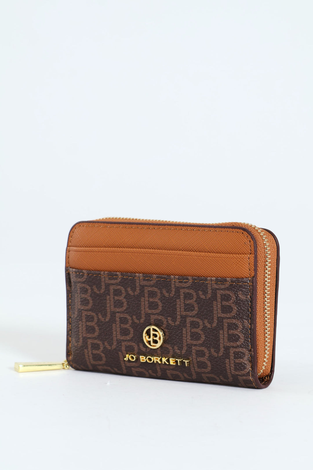 Gabi Logo Ziparound Purse - Brown