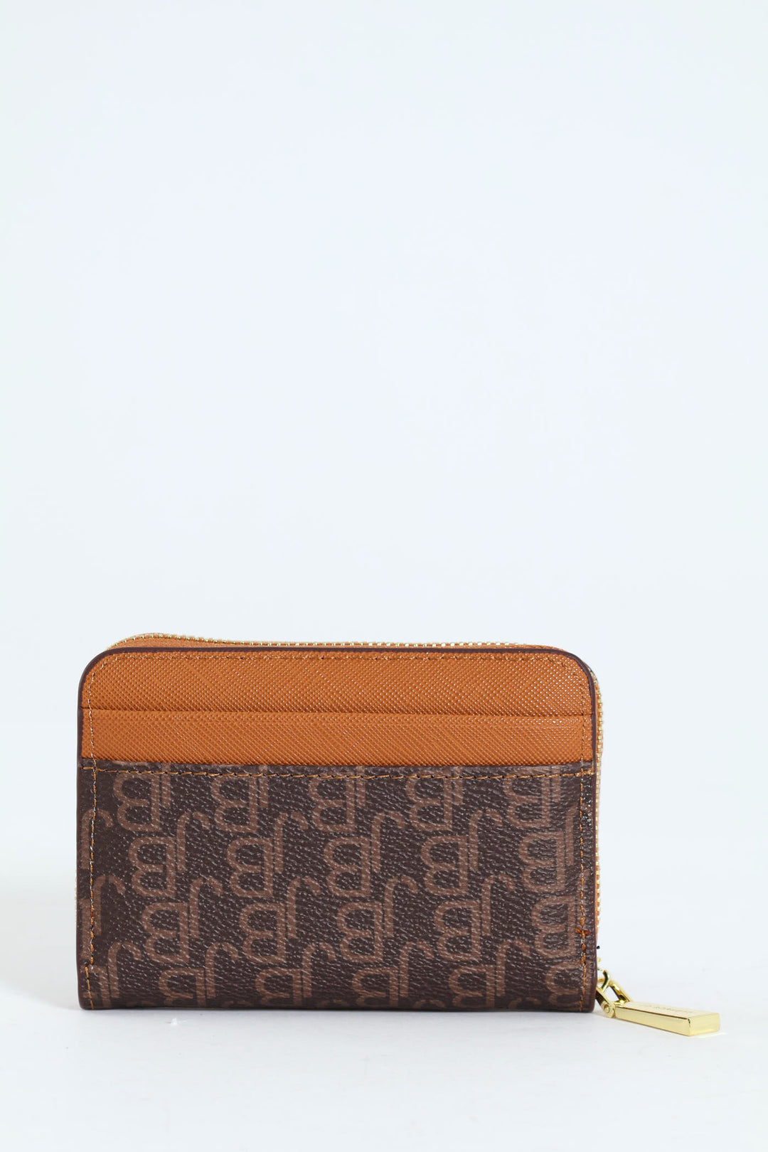 Gabi Logo Ziparound Purse - Brown