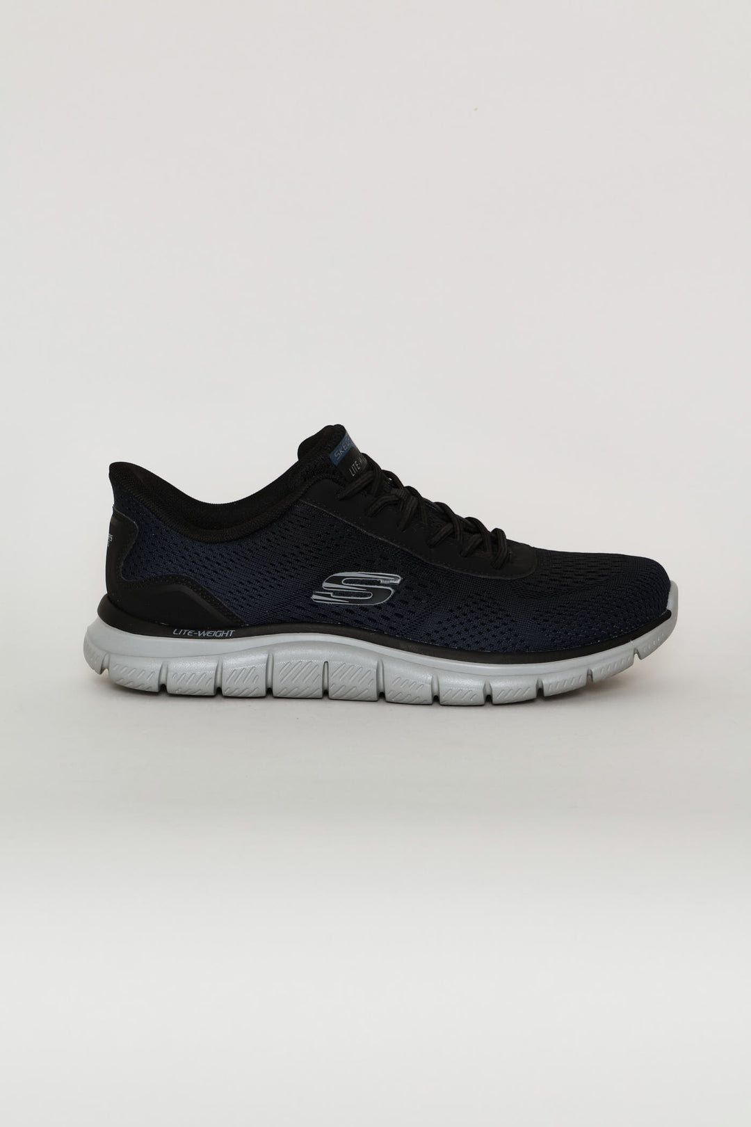 Track Fashion Knit Trainer - Navy/Black