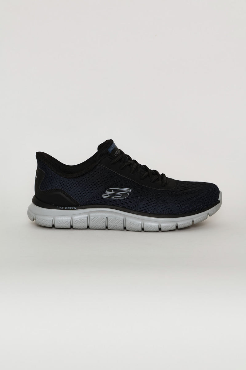 Track Fashion Knit Trainer - Navy/Black