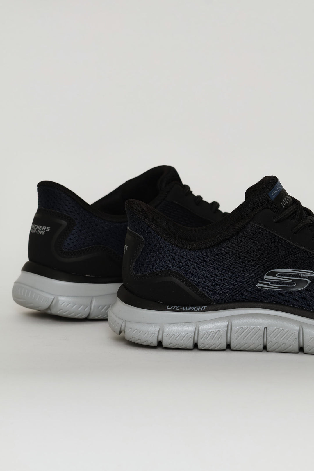Track Fashion Knit Trainer - Navy/Black