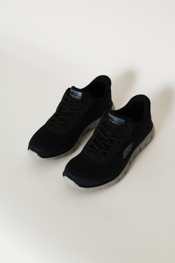 Track Fashion Knit Trainer - Navy/Black