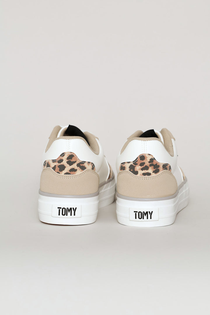 Sydney Sneaker - White/Beige