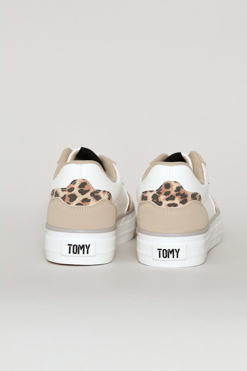 Sydney Sneaker - White/Beige