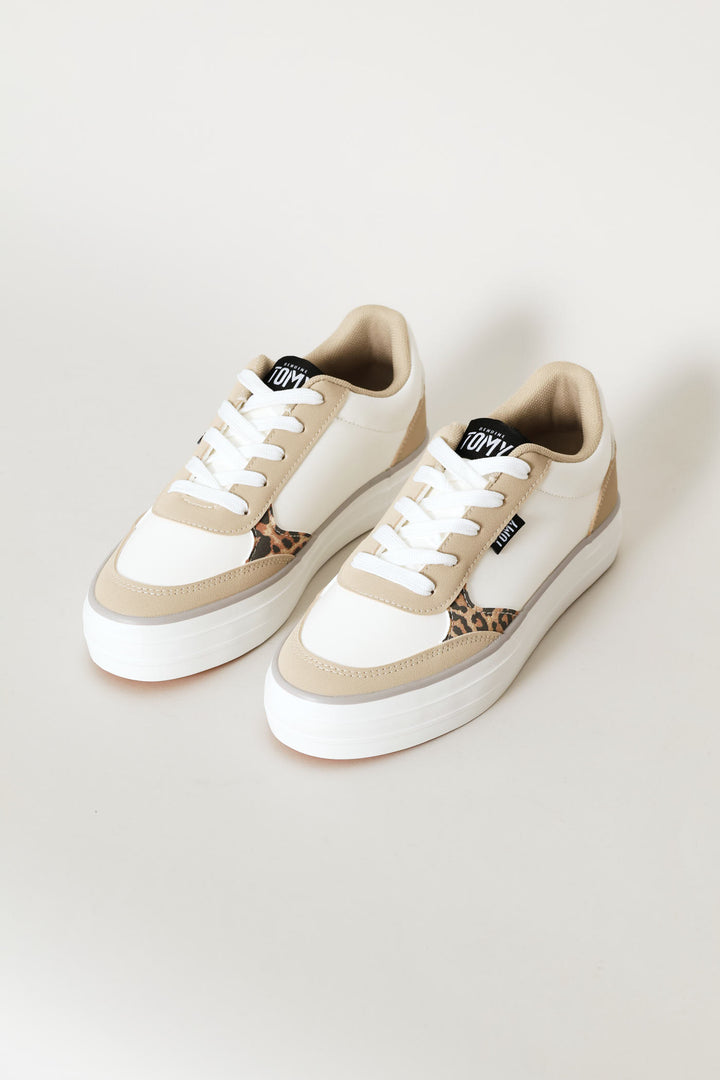 Sydney Sneaker - White/Beige