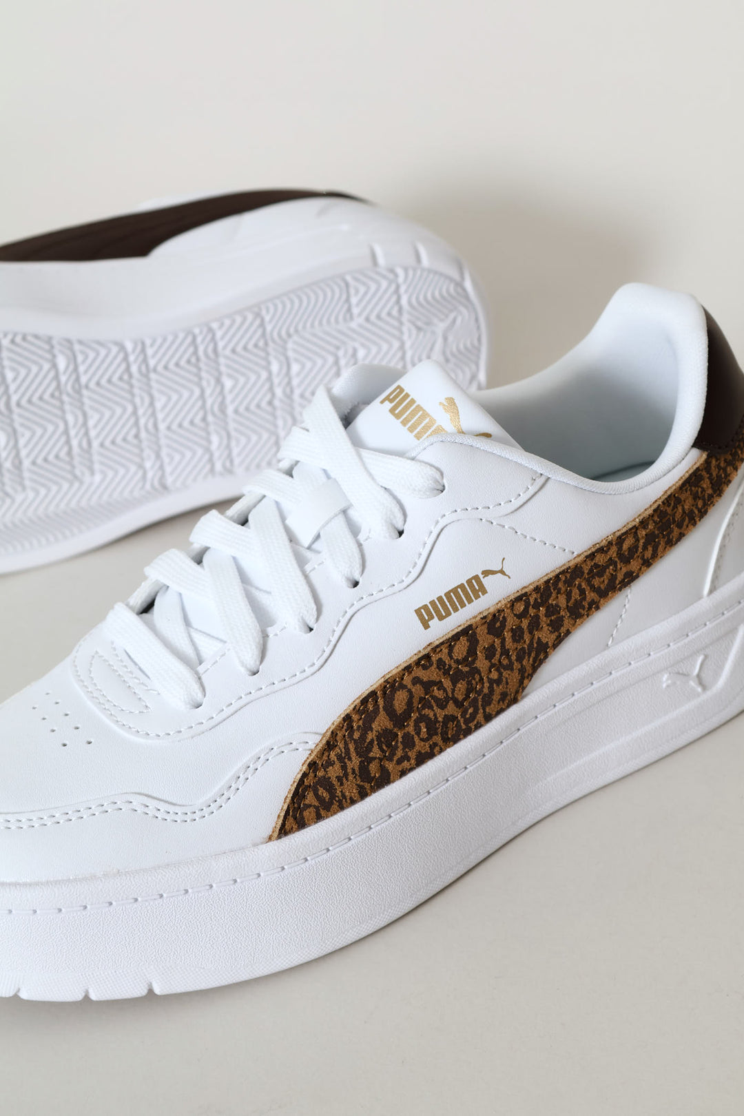Court Lally Skye Feline Sneaker - White