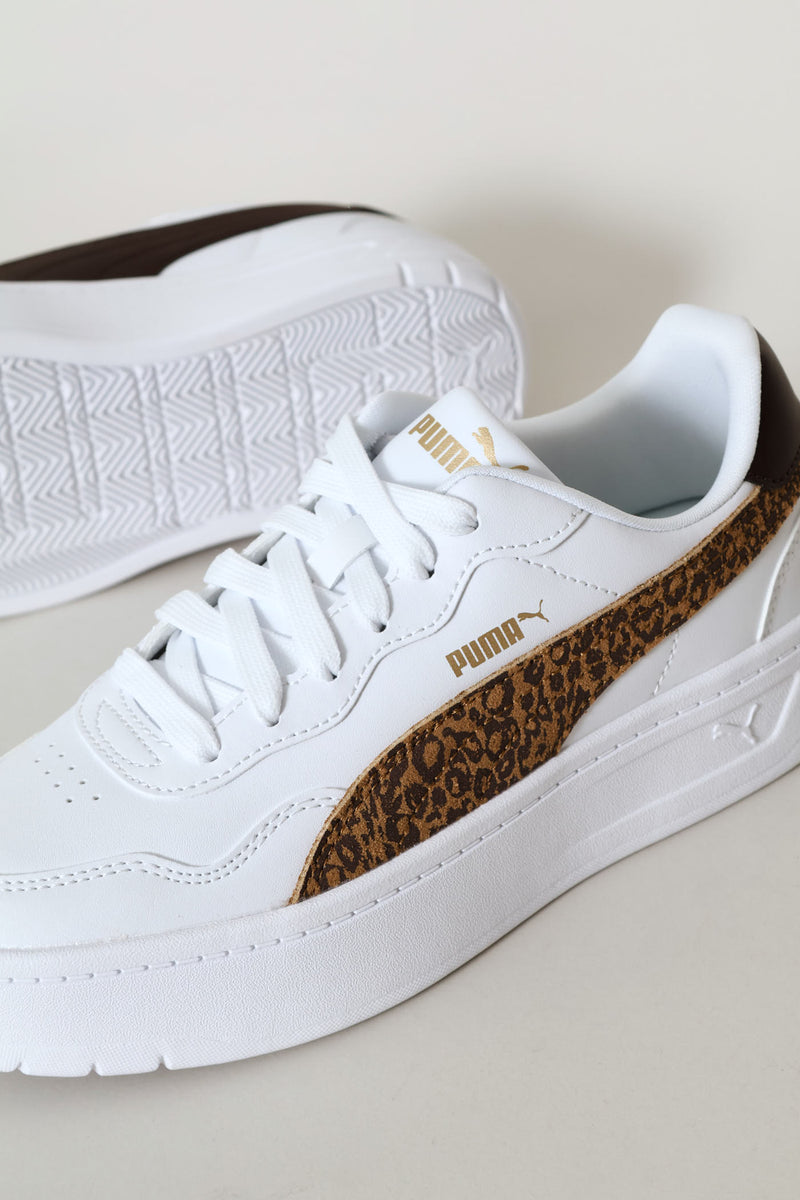 Court Lally Skye Feline Sneaker - White