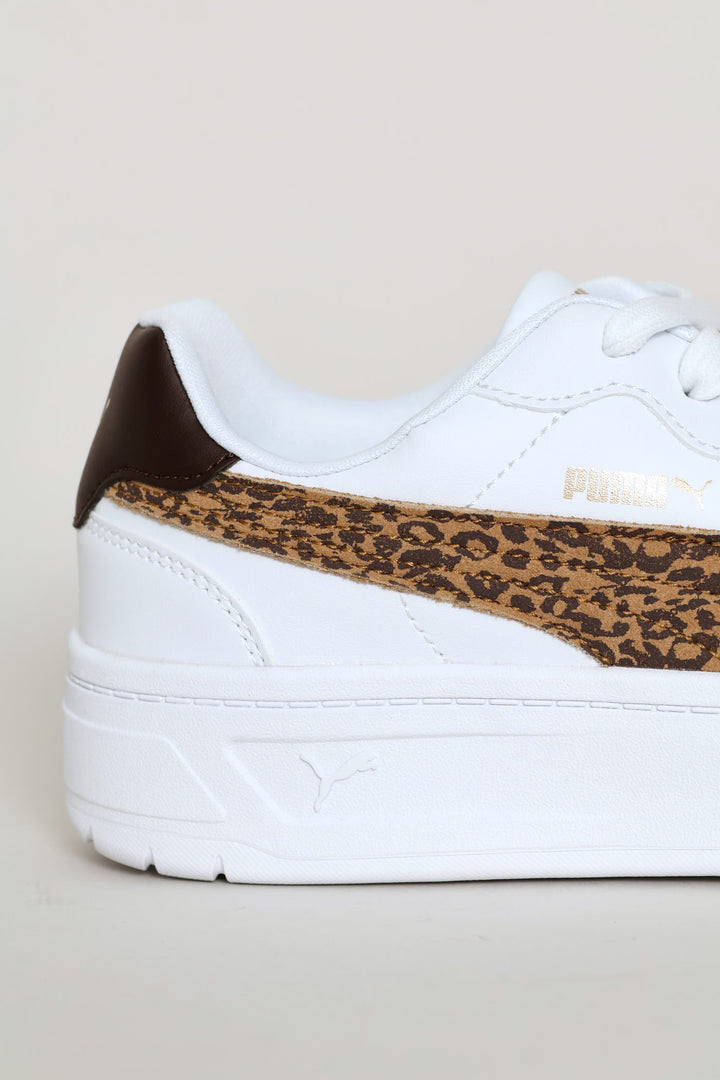 Court Lally Skye Feline Sneaker - White