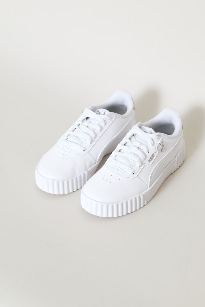 Girls Carina 3.0 Charm Sneaker - White