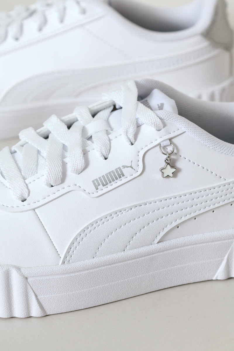 Girls Carina 3.0 Charm Sneaker - White