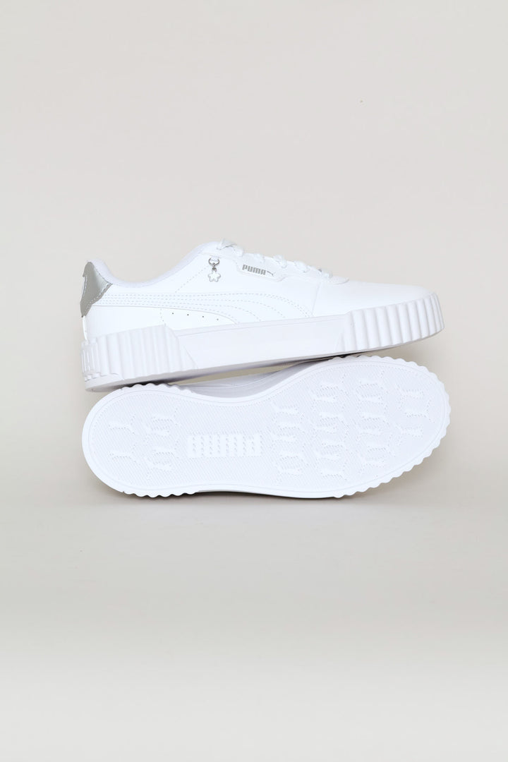 Girls Carina 3.0 Charm Sneaker - White