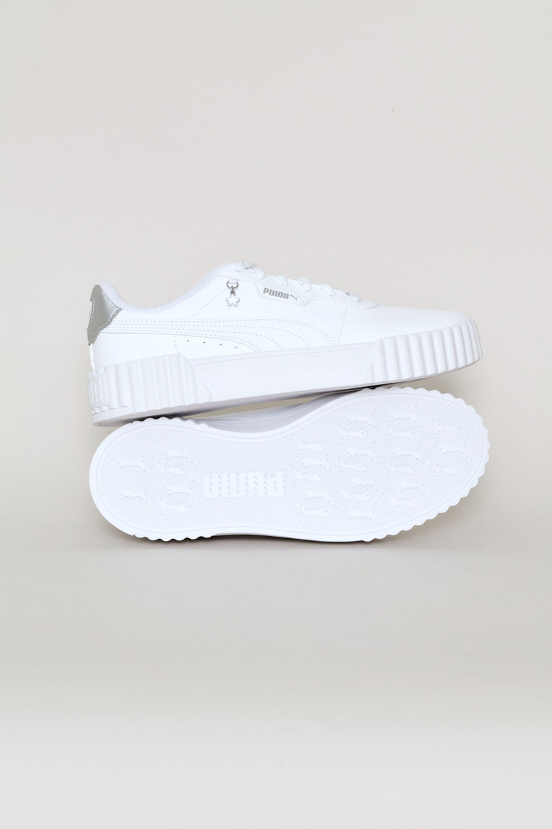 Girls Carina 3.0 Charm Sneaker - White