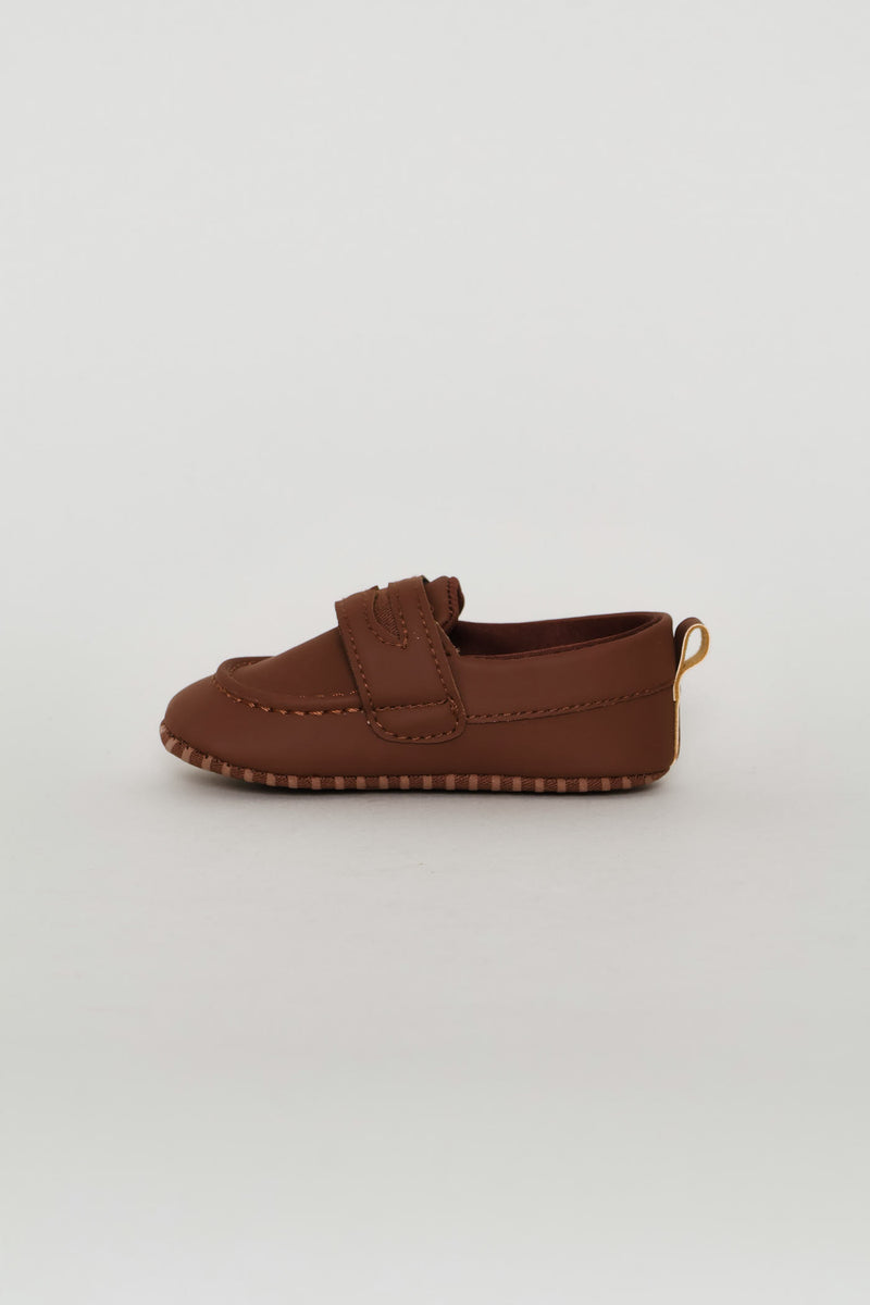 Baby Boys Soft Loafer - Chocolate