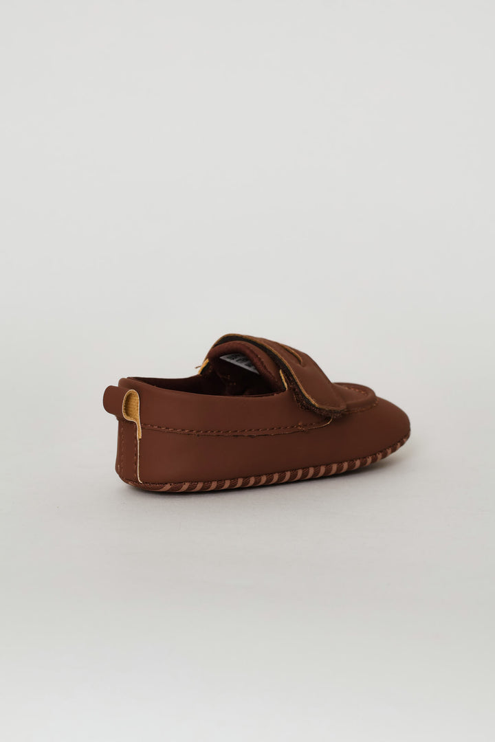 Baby Boys Soft Loafer - Chocolate