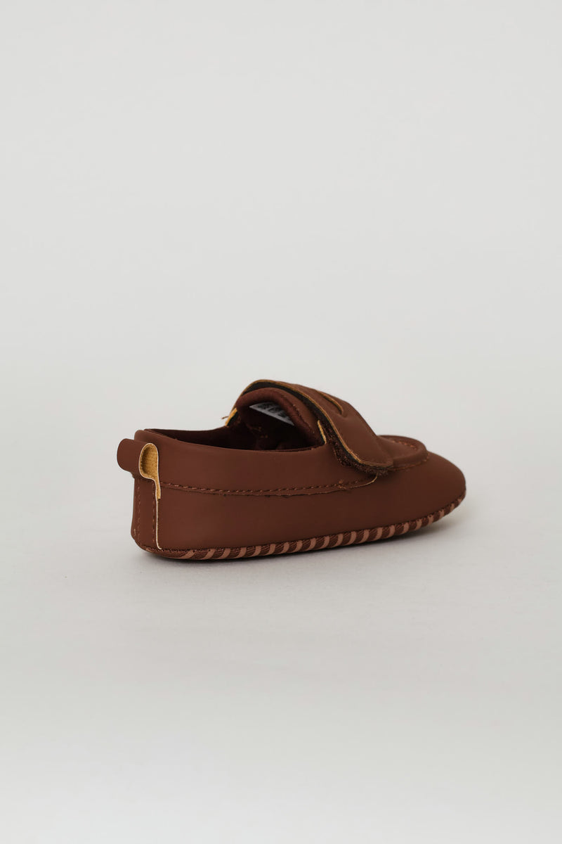 Baby Boys Soft Loafer - Chocolate