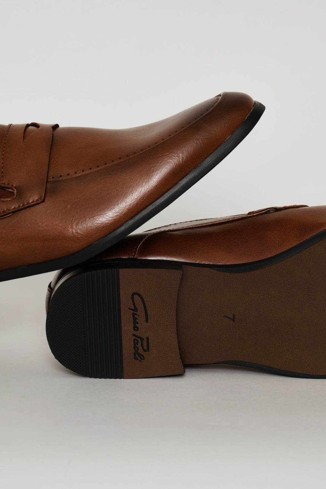Alfonso Band Detail Slip On - Tan