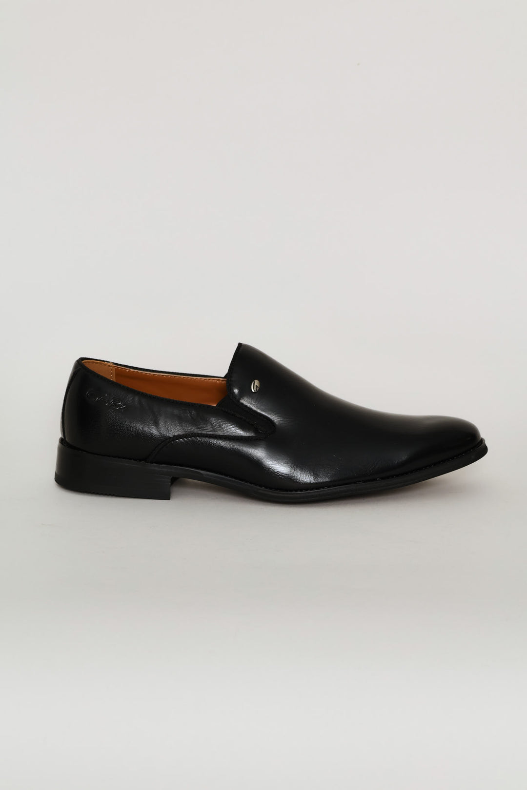 Miguel Plain Toe Slip On - Black