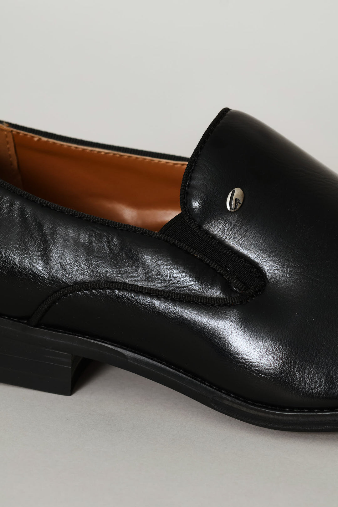 Miguel Plain Toe Slip On - Black