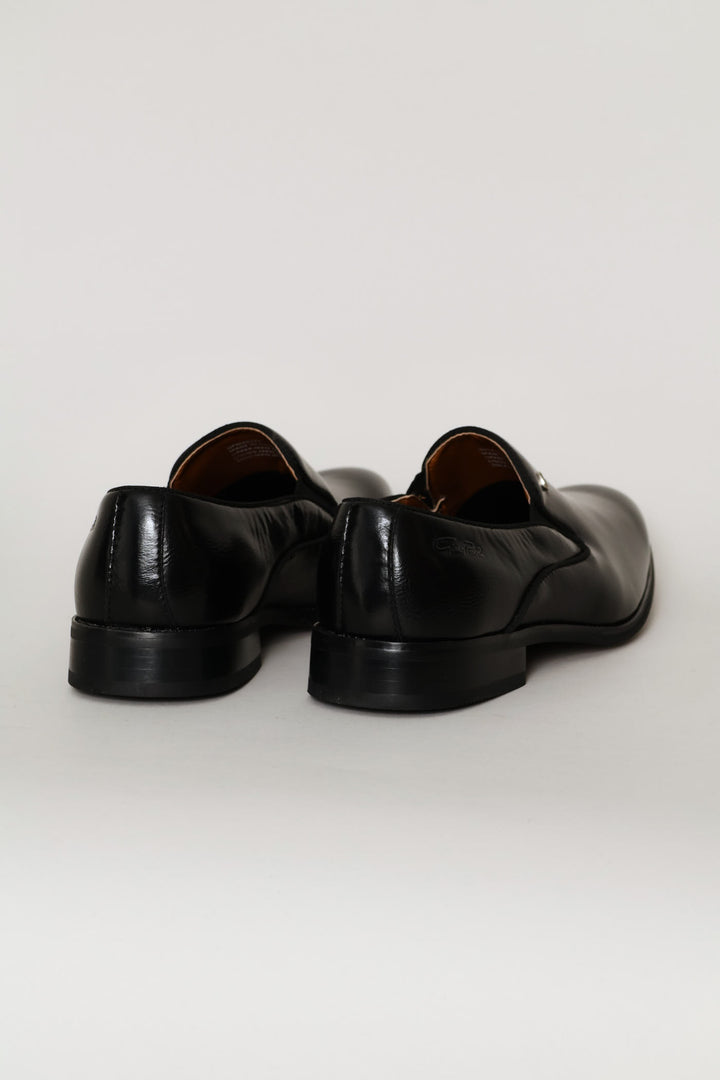 Miguel Plain Toe Slip On - Black