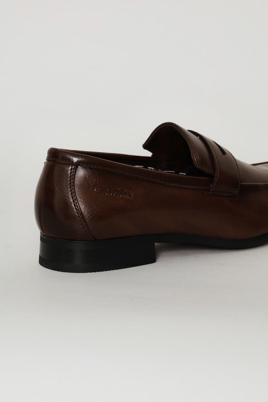 Gianni Band Detail Slip On - Brown