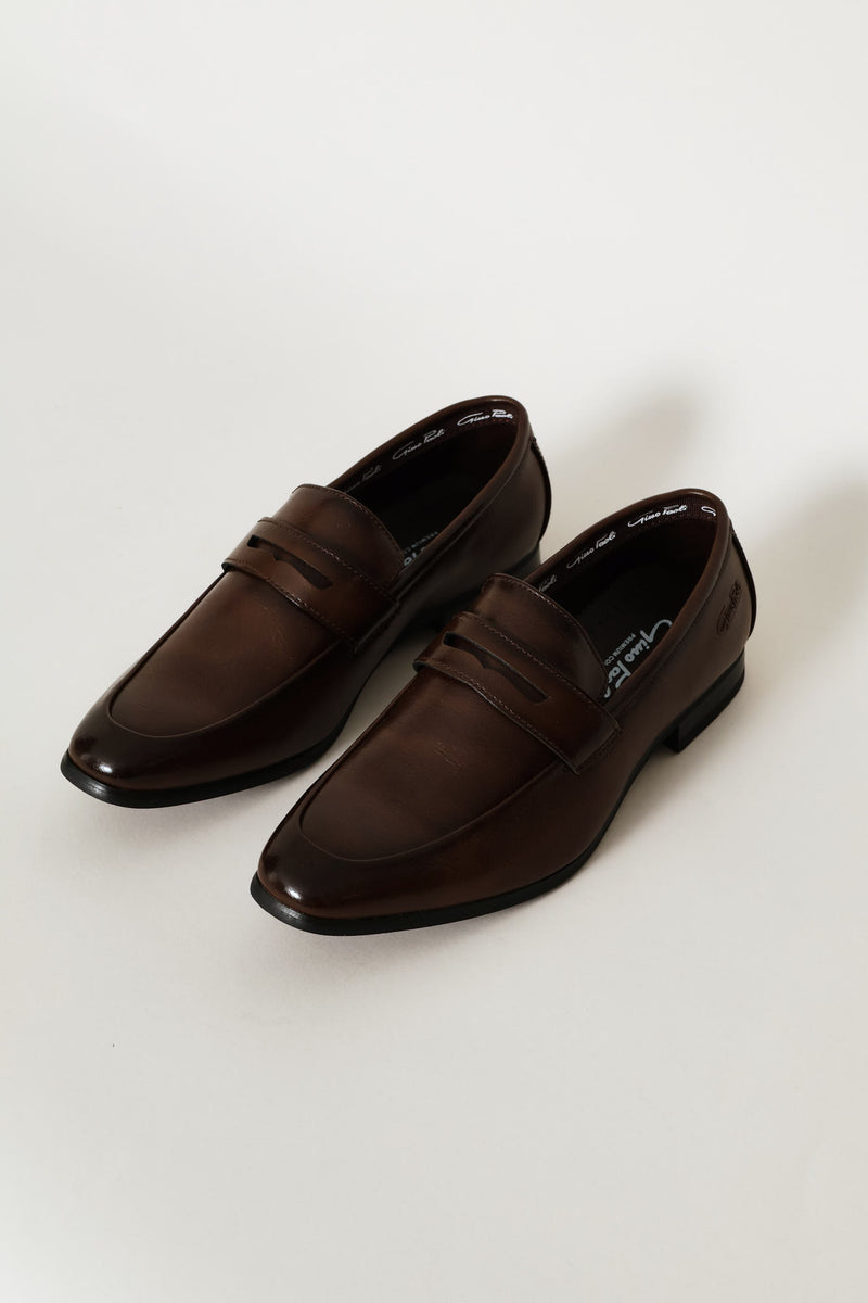 Gianni Band Detail Slip On - Brown