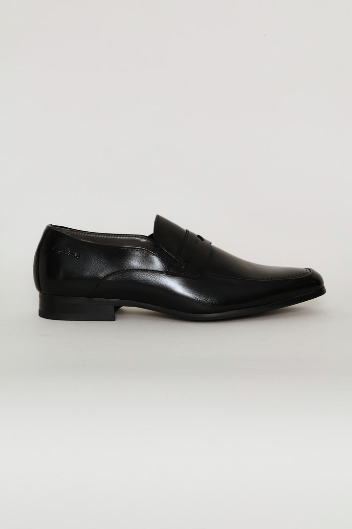 Alfonso Band Detail Slip On - Black