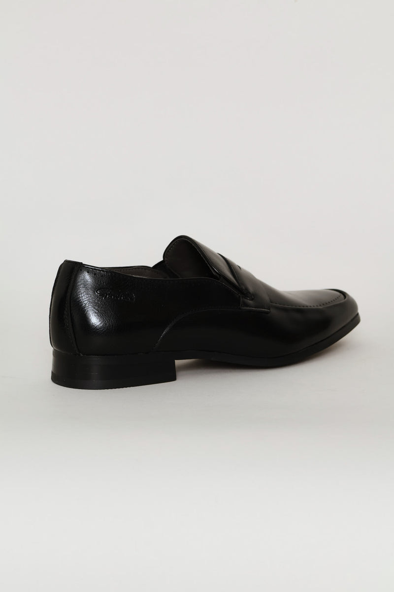 Alfonso Band Detail Slip On - Black