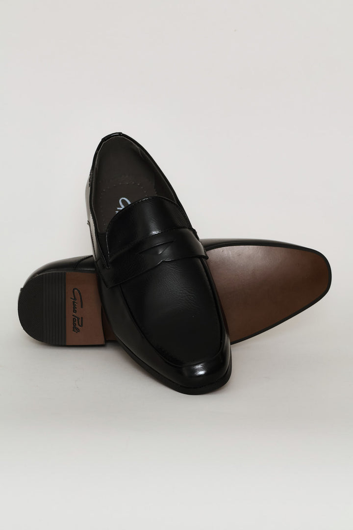 Alfonso Band Detail Slip On - Black