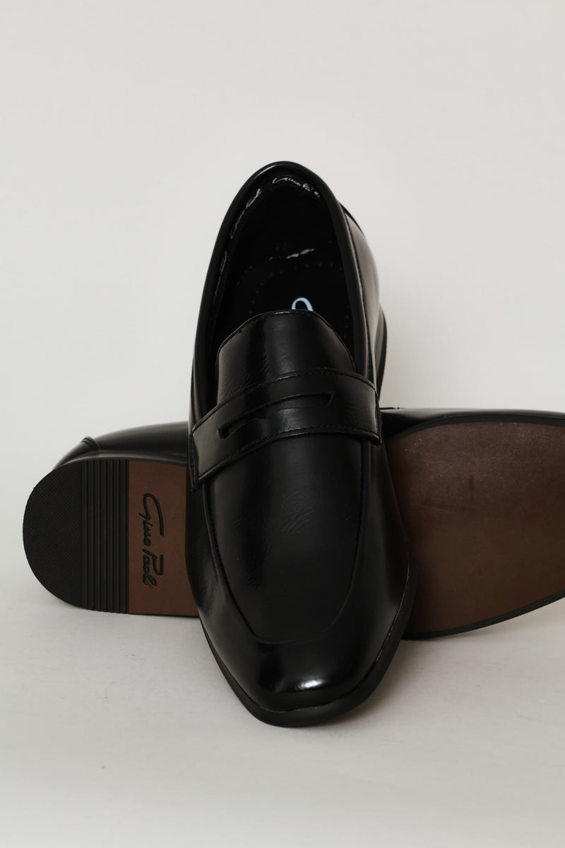 Gianni Band Detail Slip On - Black