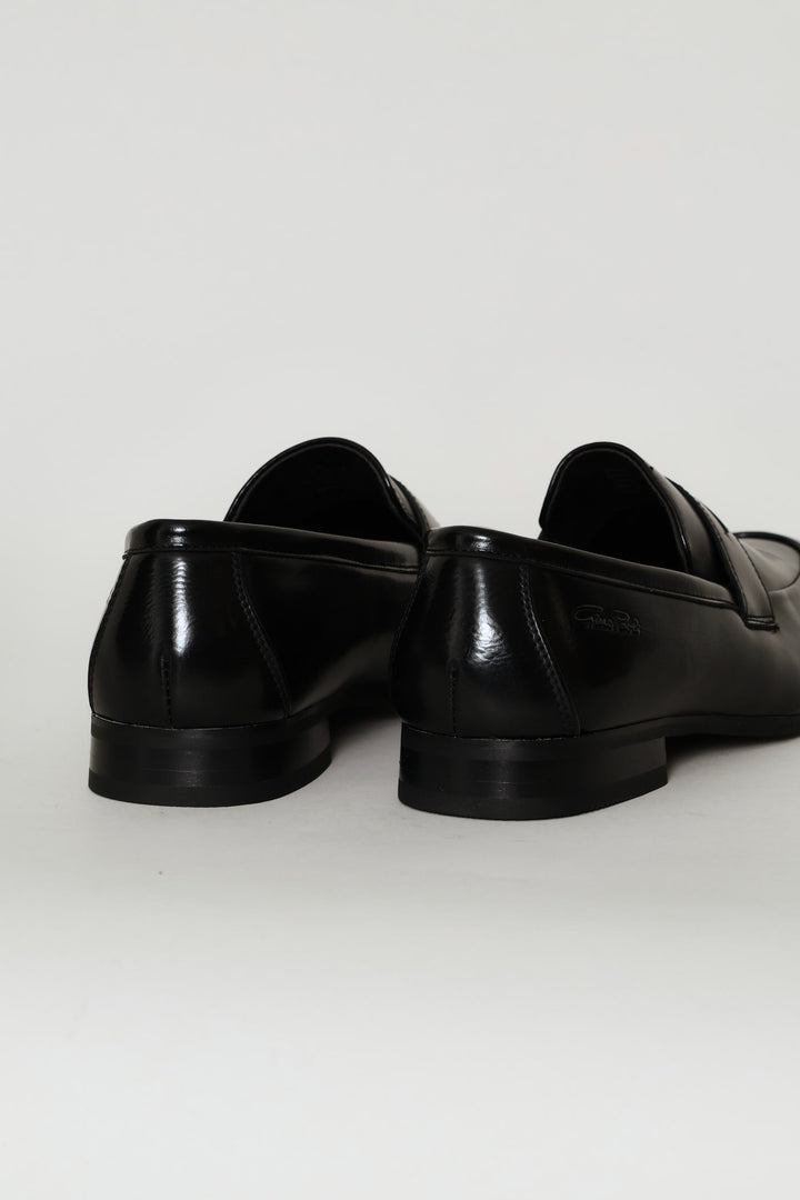 Gianni Band Detail Slip On - Black