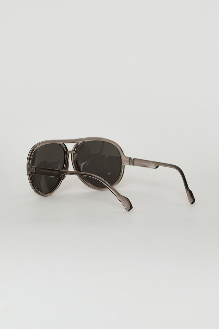 Boys Clear Rim Aviator Sunglasses - Clear