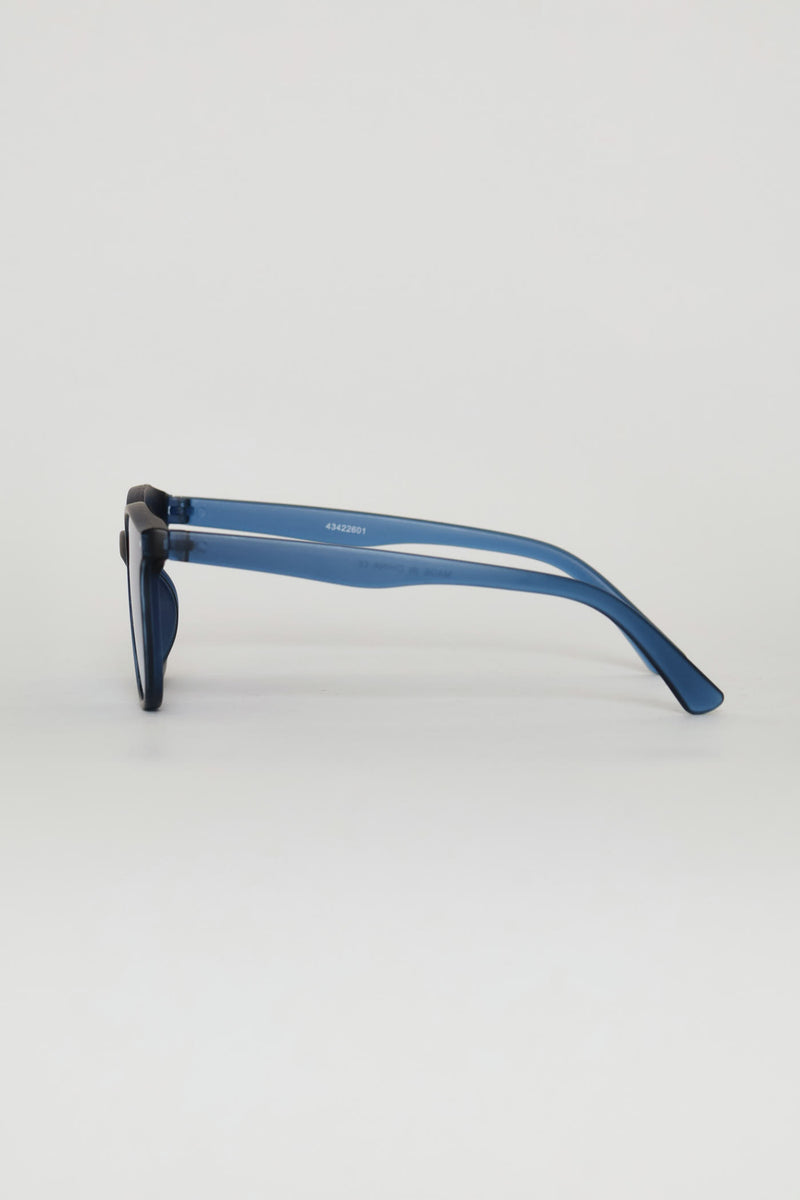 Boys Ombre Wayfarer Sunglasses - Blue