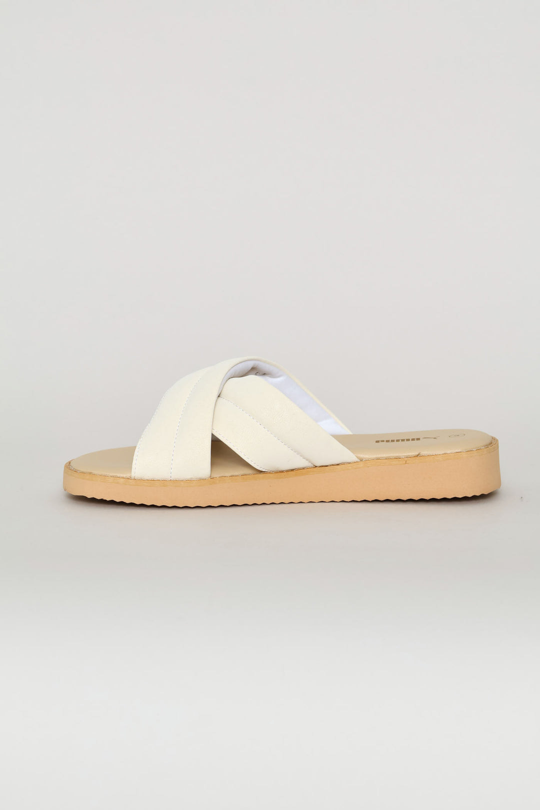 Gracecat Path Feather Zadp Sandal - Cream
