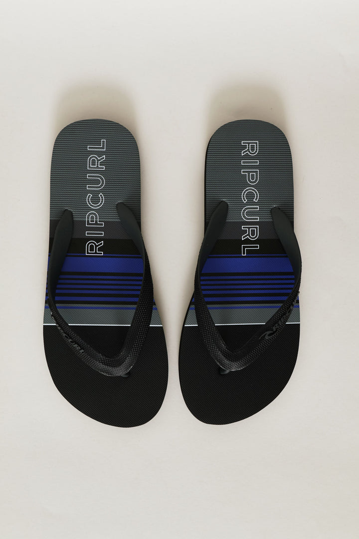 Daybreaker Bloom Flip Flop - Black/Blue